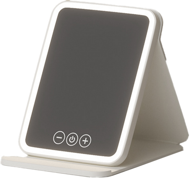 LED折疊化妝鏡 大(22 x 16cm), 白色