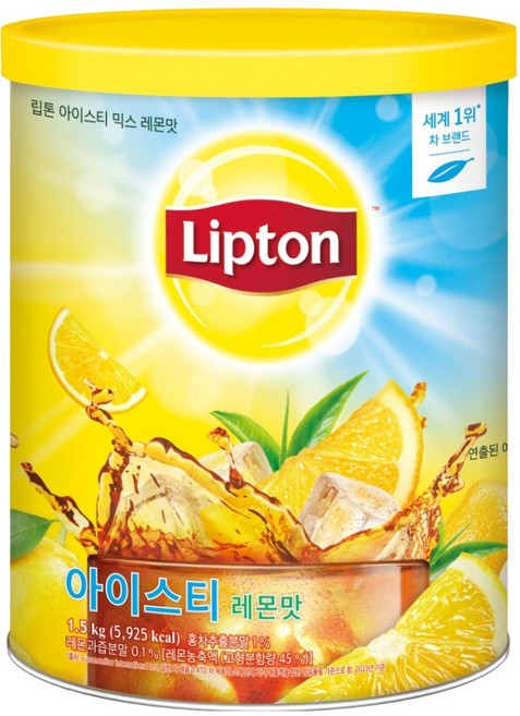 립톤 아이스티 분말 레몬맛, 1.5kg, 1개입, 1개