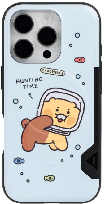 KAKAO FRIENDS Chunsik 日常雙卡 MagSafe 防撞手機殼