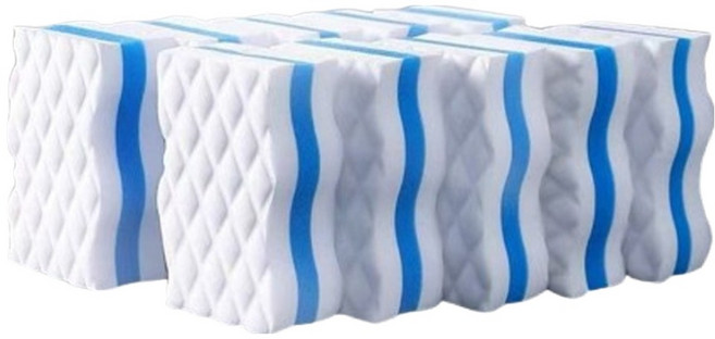 앞날창창 다용도 압축 청소 매직 폼 스펀지, 10개