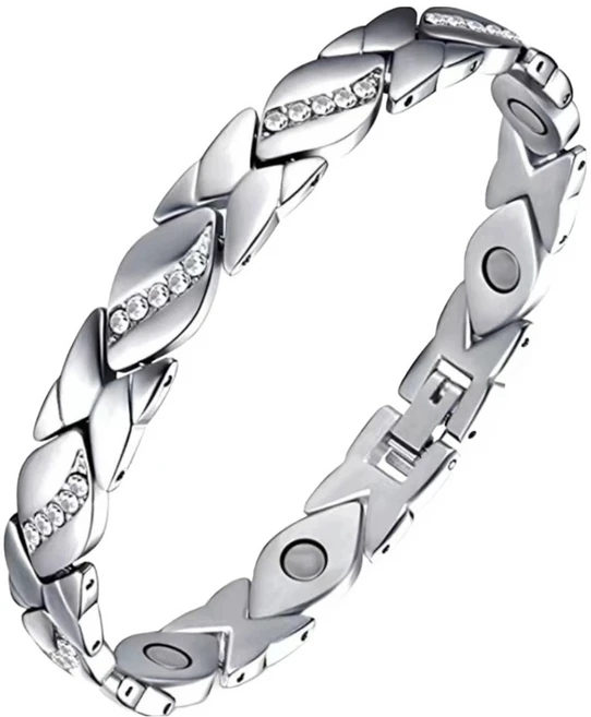 포텐키트 예쁜 팔찌 실버풀 21cm, 1개 - 쿠팡