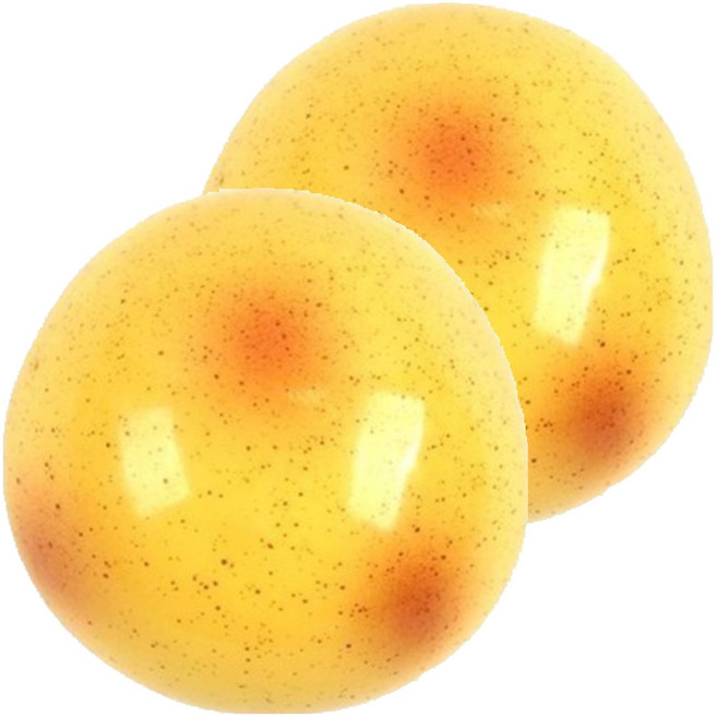 포포팬시 말랑말랑 감자빵 말랑이, 옐로우, 60g, 2개