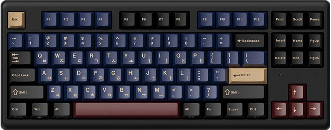 아콘 M1 PRO TKL 8K 유선 텐키리스 키보드, 이클립스, Archon M1 PRO TKL, 퀵실버