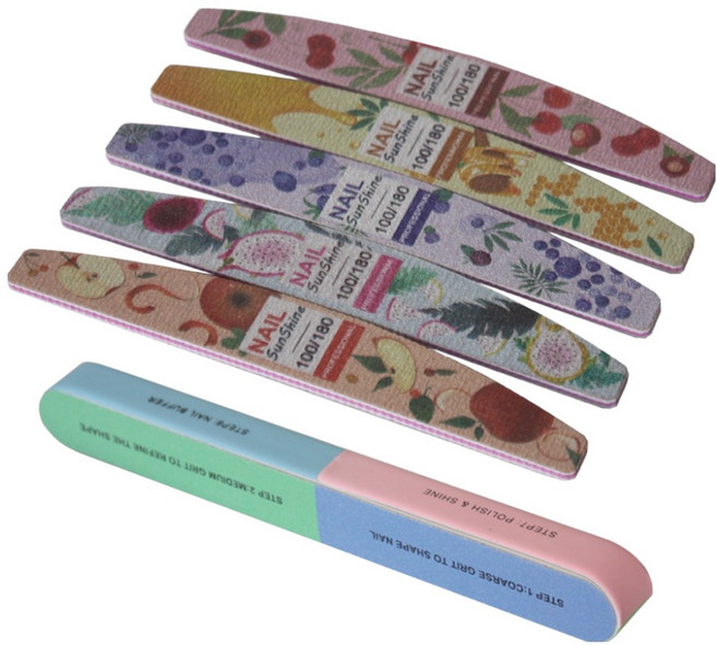 테네져 우드파일 버퍼블럭 6종 세트, 혼합색상, 1세트