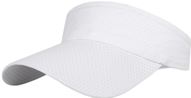 아티렐 야외 마라톤 러닝 속건 스포츠 모자, 화이트, 1개