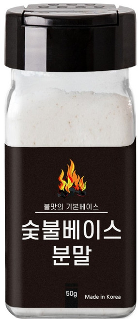 바른미각 숯불 베이스 분말, 50g, 1개