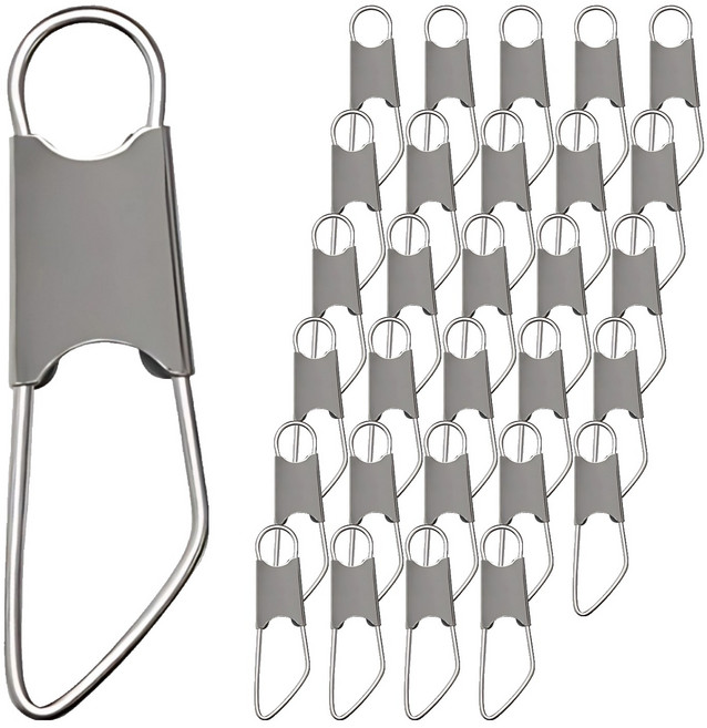 어복 스텐304 대용랑 스냅핀, 1개, 30개입