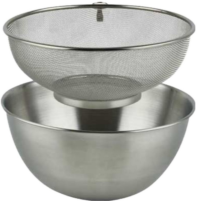 인터쿡 스텐 세트, 1세트, 믹싱볼 + 채망