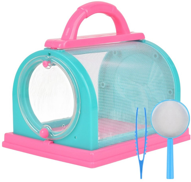 썸즈마인 방학 곤충채집통 핑크 세트, 1세트