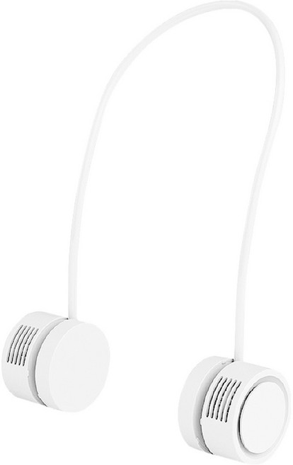 부이 미니멀 롤링 넥 밴드 선풍기, B4NF-20M, WHITE