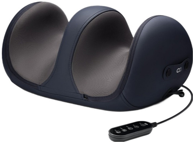 오아 온열 종아리 발 다리 안마 마사지기, OMSG-019, 네이비