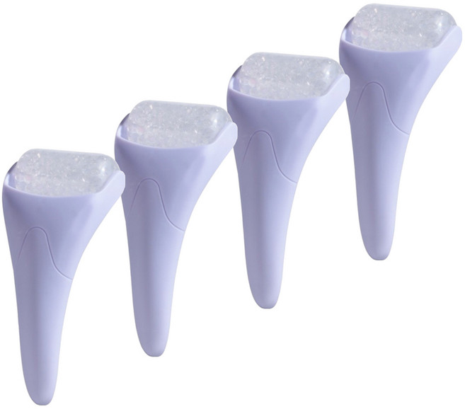 스카위즈 아이스 롤러 마사지기, 퍼플, 4개