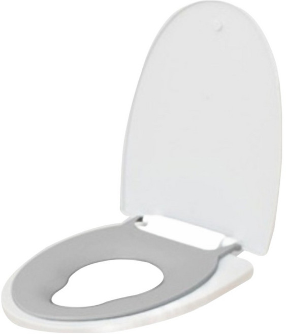 파리지앵 LVAI 유아겸용 변기커버, 그레이