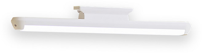 收納部屋 可充電LED智能學習燈 長34cm 三色光 白色 磁吸檯燈