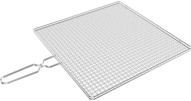 꾸버스 스텐 바베큐그릴 접석쇠, 1개