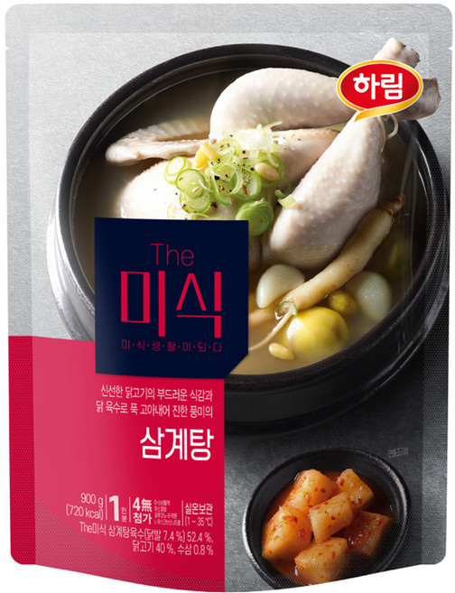 더미식 삼계탕, 900g, 1개
