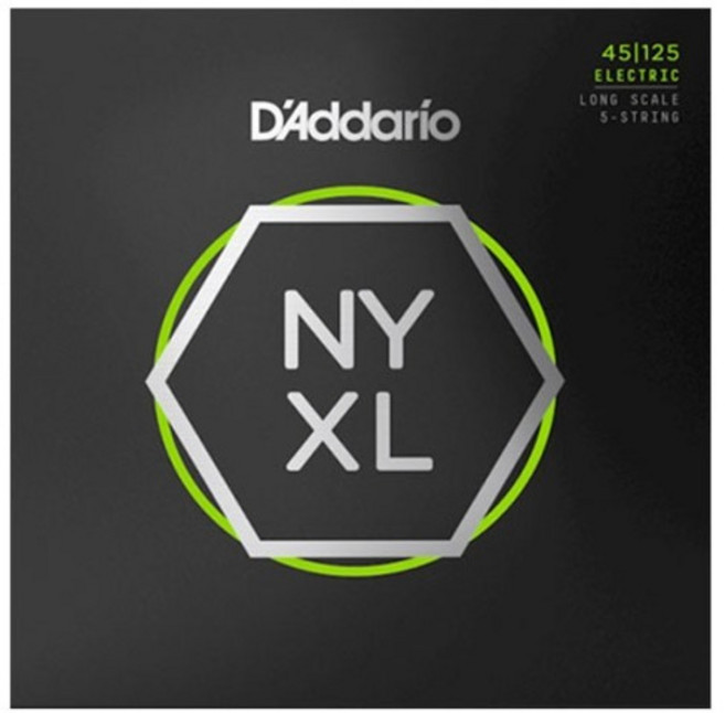 다다리오 베이스기타 스트링 434120 NYXL45125, 1개