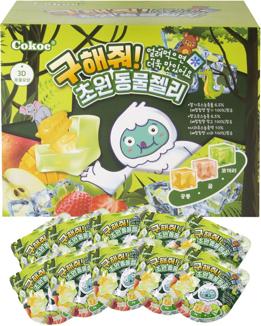 拯救草原動物軟糖, 60g, 10個