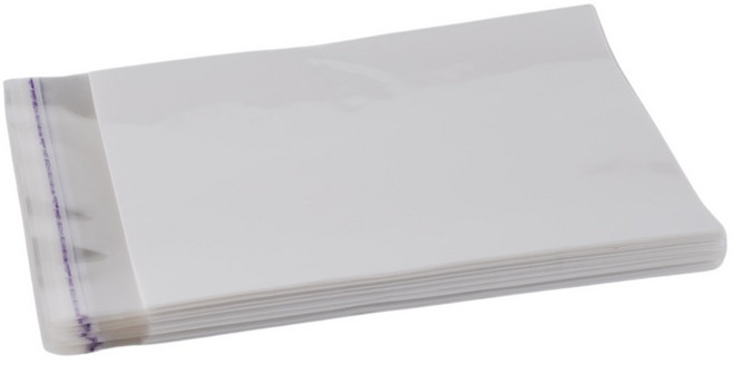 제일상사 OPP 포장봉투 접착식 백색+투명, 400개