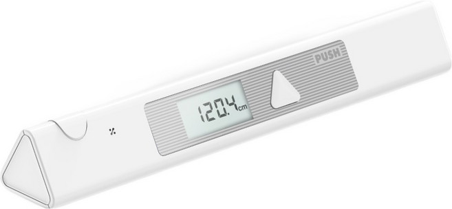 인바디 휴대용 신장계 키재기, 그레이, 1개, PUSH