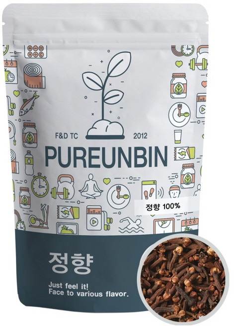 푸른빈 정향 클로브, 100g, 1개
