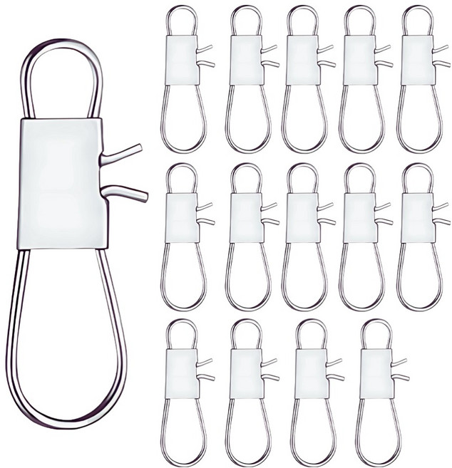 어복 스텐304 대용랑 인터락스냅, 15개, 1개입