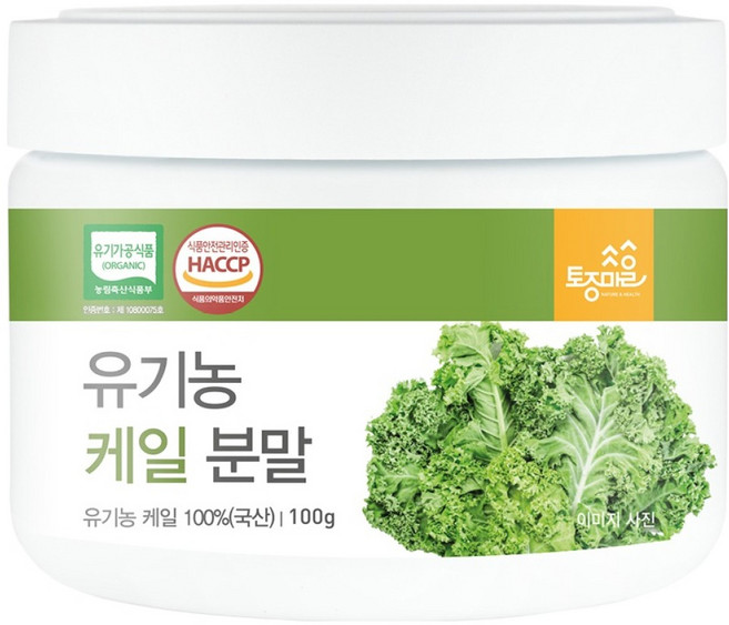 토종마을 유기농 케일분말 가루, 1개, 100g