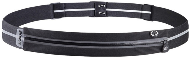 오니지 스포츠 러닝 벨트 클라우드 H56, 블랙, 1개