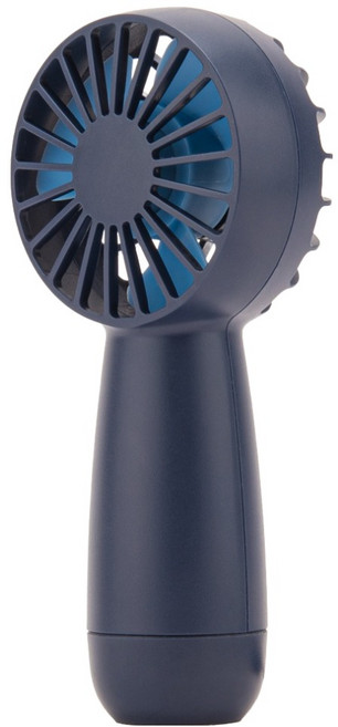 구스페리 저소음 경량 미니 핸디 무선 손선풍기, MCF-003, 네이비