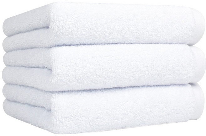 송월타월 항균 세이프 퓨어 호텔 수건 170g 30수 코마사, 화이트, 3개