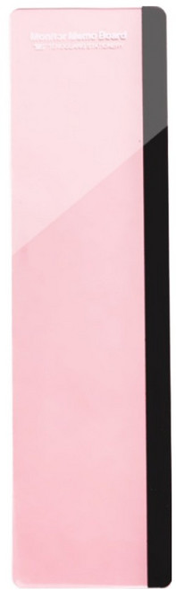 캐시리치 컴퓨터 아크릴 투명 모니터 메모보드 심플, 좌측용