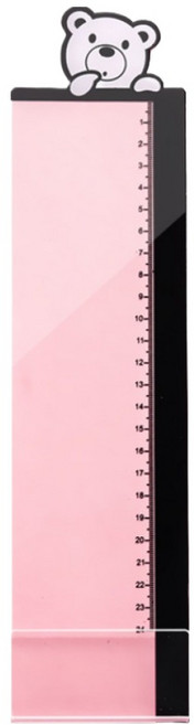 캐시리치 컴퓨터 아크릴 투명 모니터 메모보드 곰돌이, 좌측용