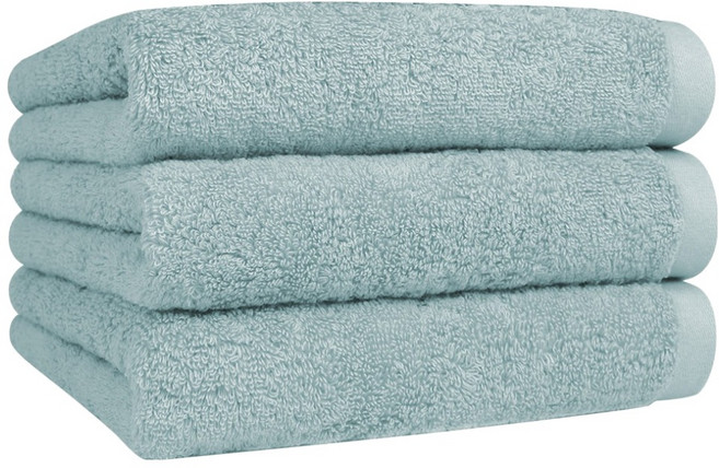 송월타월 항균 세이프 퓨어 호텔 수건 170g 30수 코마사, 라이트그린, 3개