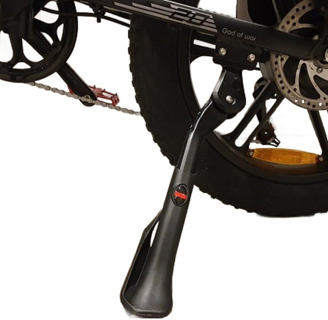 벤틀러스 고중량 전기 자전거 전용 킥스탠드 길이 조절가능 지지 받침대, 1개