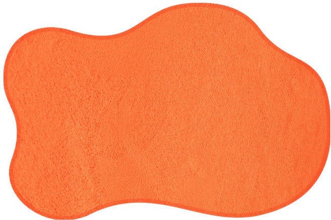 헤이베이 베이팝 워셔블 단모 대형 러그 비정형 구름