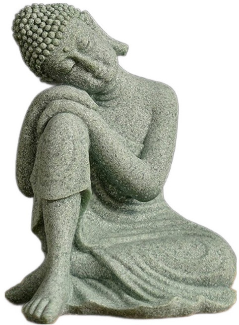 Second Best 藍砂石佛像 佛教裝飾品 L, type3, 1個