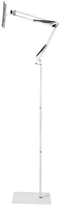懸掛式懶人手機平板支架 140cm 落地經典款, ZF4177, 白色, 1個