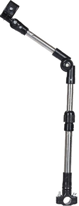 인뮤즈 강아지 유모차 햇빛가리개 우산 양산 거치대, 블랙, 1개