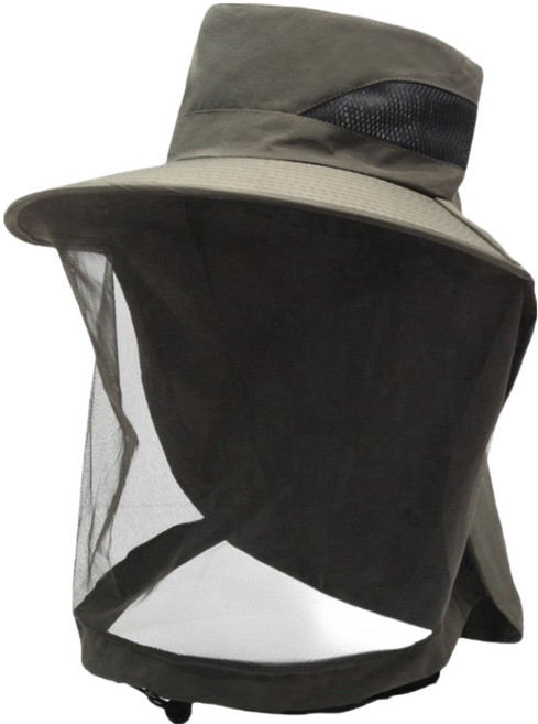 그린허그 양봉 방충 모자 밀리터리그린, 1개