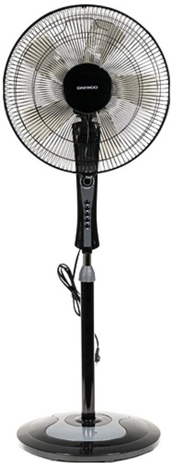 대우어플라이언스 키높이 초미풍 3단풍량 타이머 가정용 스탠드 선풍기, DEF-R650K