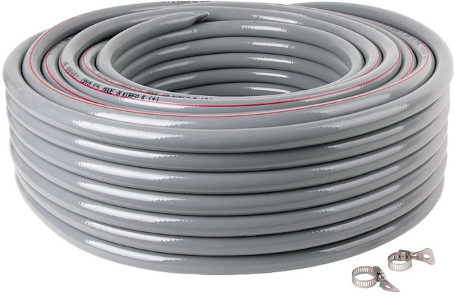 블랙라이거 탱탱이 호스 내경 15mm + 클램프 커넥터, 5m, 혼합색상