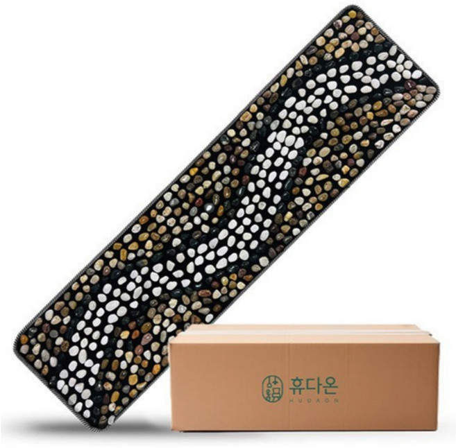 휴다온 맨발걷기 초고밀도 자갈 지압매트 특대형, 1개, 자갈길