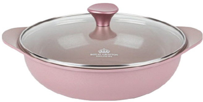 노르딕키친 인덕션 벨로사 IH 세라믹 전골냄비, 로즈골드, 1개, 30cm