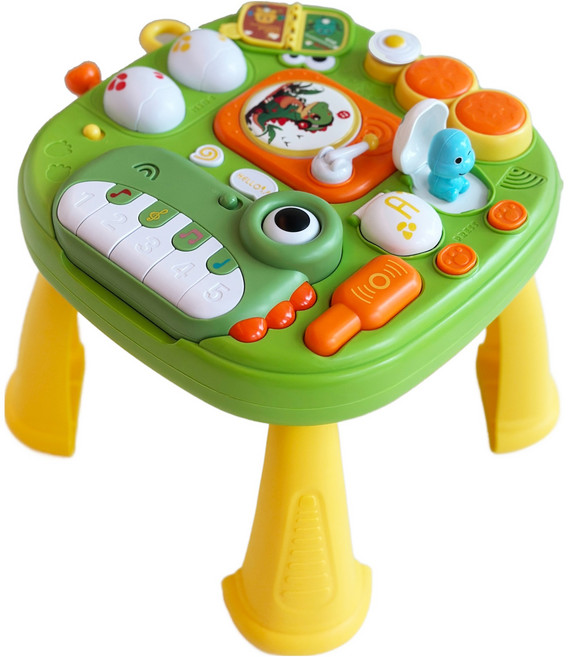 아베이엔 런크래프트 디노 러닝테이블 에듀테이블 영어 동화 동요 재생, 혼합색상, 1개