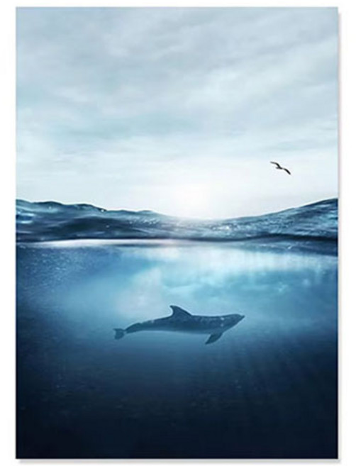 파라다이소 PDS홈데코 깊은 바다의 숨결 콜렉션 인테리어 캔버스 포스터 C