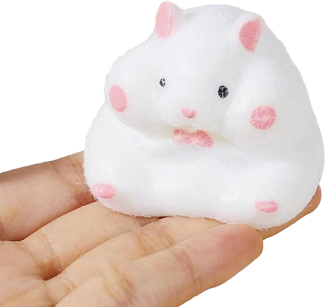 토브라인 집중력향상 쫀득쫀득 빵떡말랑이 스퀴시 말랑말랑, 1개, 밀크햄스터