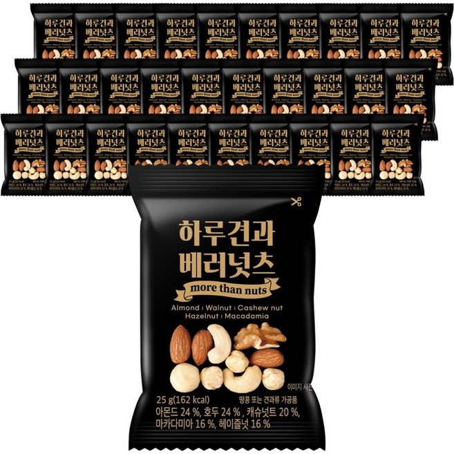 하루견과 베러넛츠, 25g, 30개