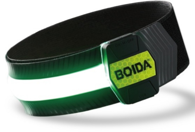 BOIDA 부보 Type C 충전식 LED 안전용품 보이다 260EX, 그린, 1개