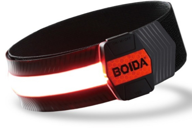 BOIDA 부보 Type C 충전식 LED 안전용품 보이다 260EX, RED, 1개