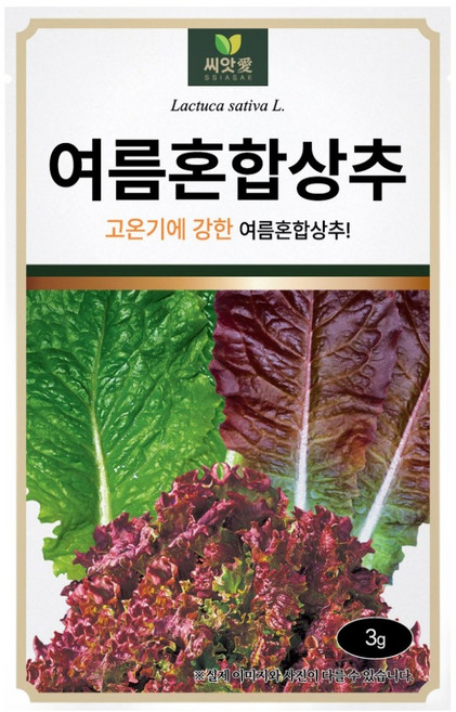 다농 씨앗애 여름혼합상추 씨앗 3g, 1개